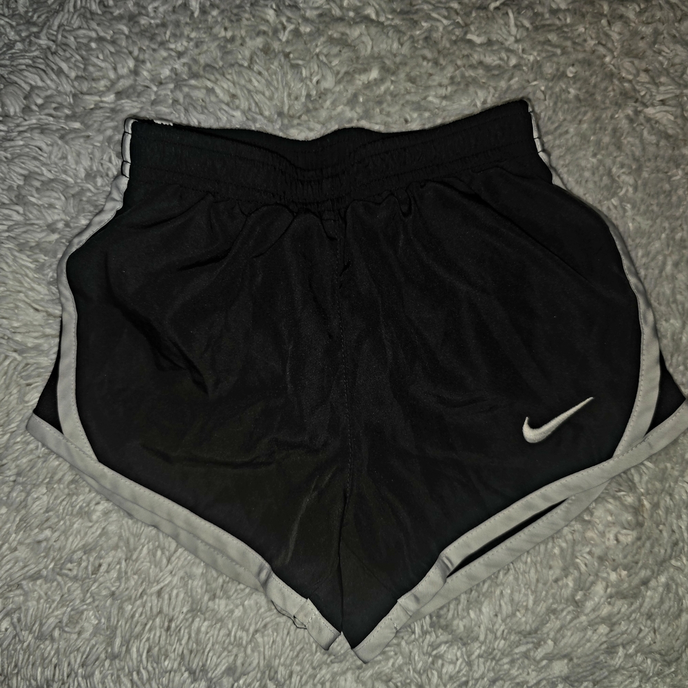 Women's Black and Gray Nike Shorts